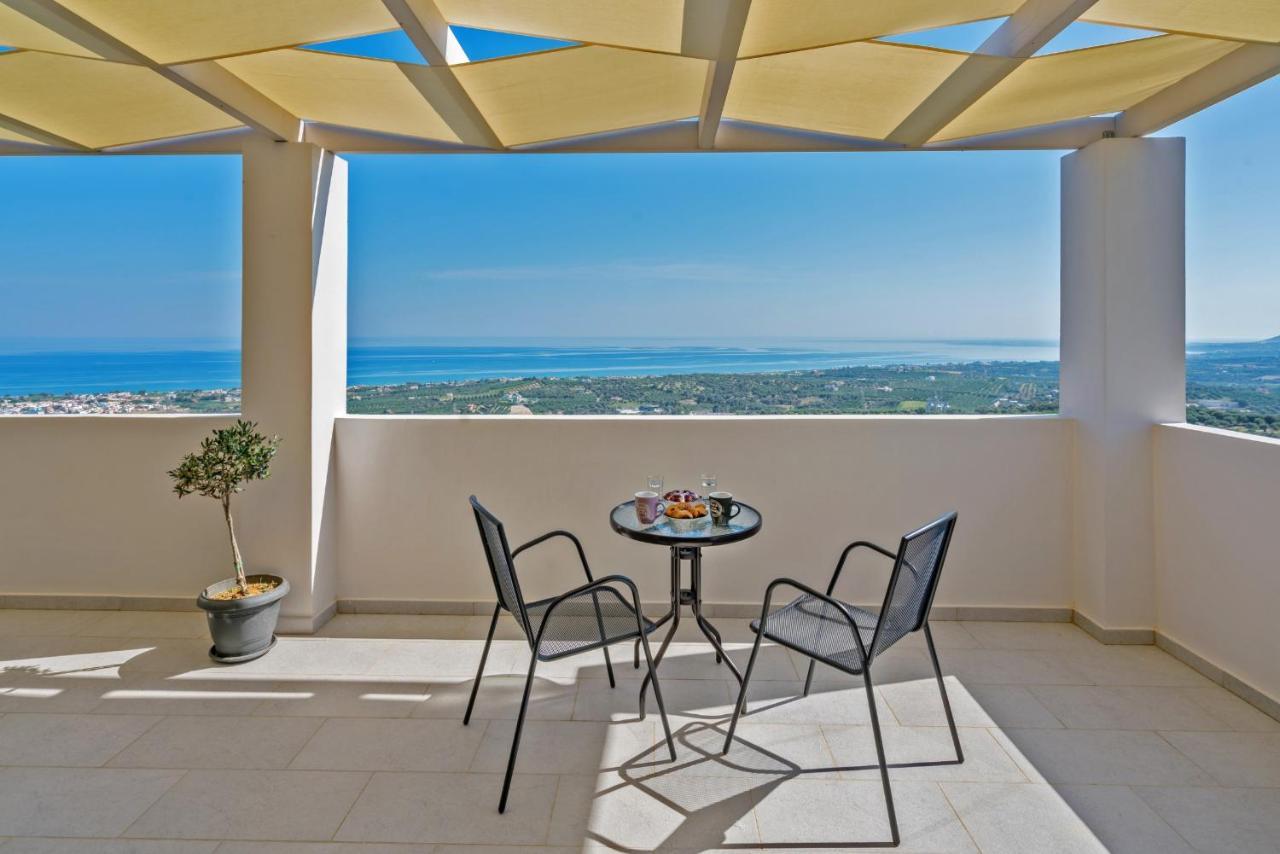 Alkistis Villa With Amazing Sea View Maroulás Eksteriør bilde