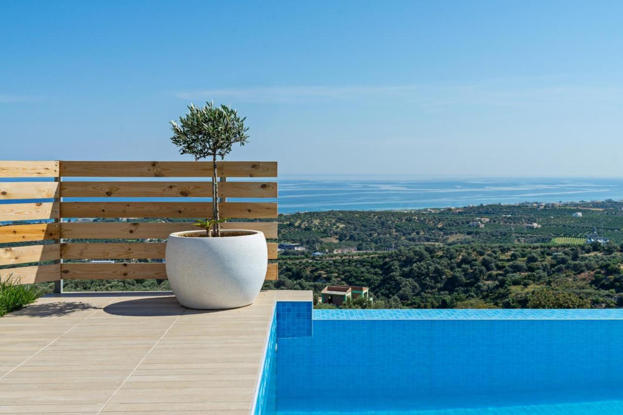 Alkistis Villa With Amazing Sea View Maroulás Eksteriør bilde