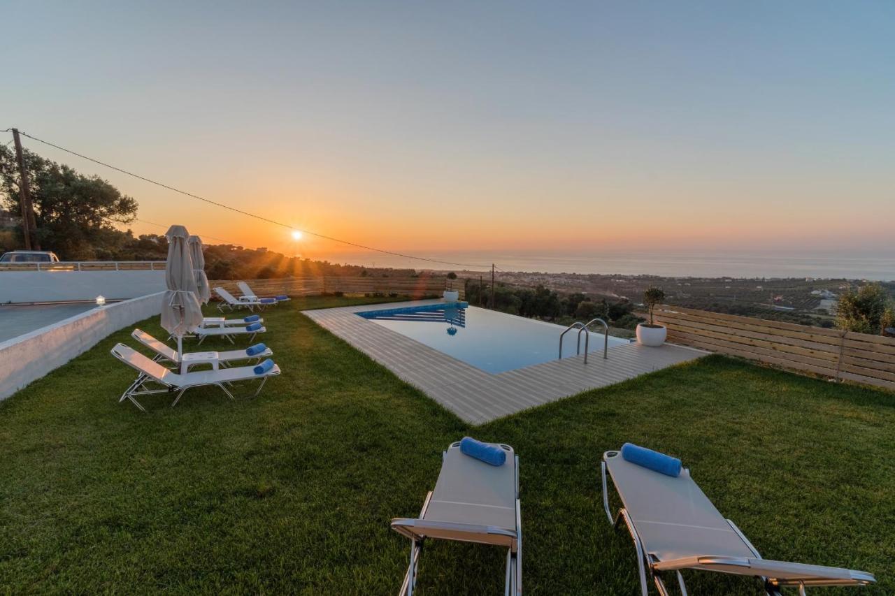 Alkistis Villa With Amazing Sea View Maroulás Eksteriør bilde