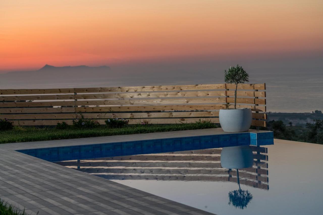 Alkistis Villa With Amazing Sea View Maroulás Eksteriør bilde