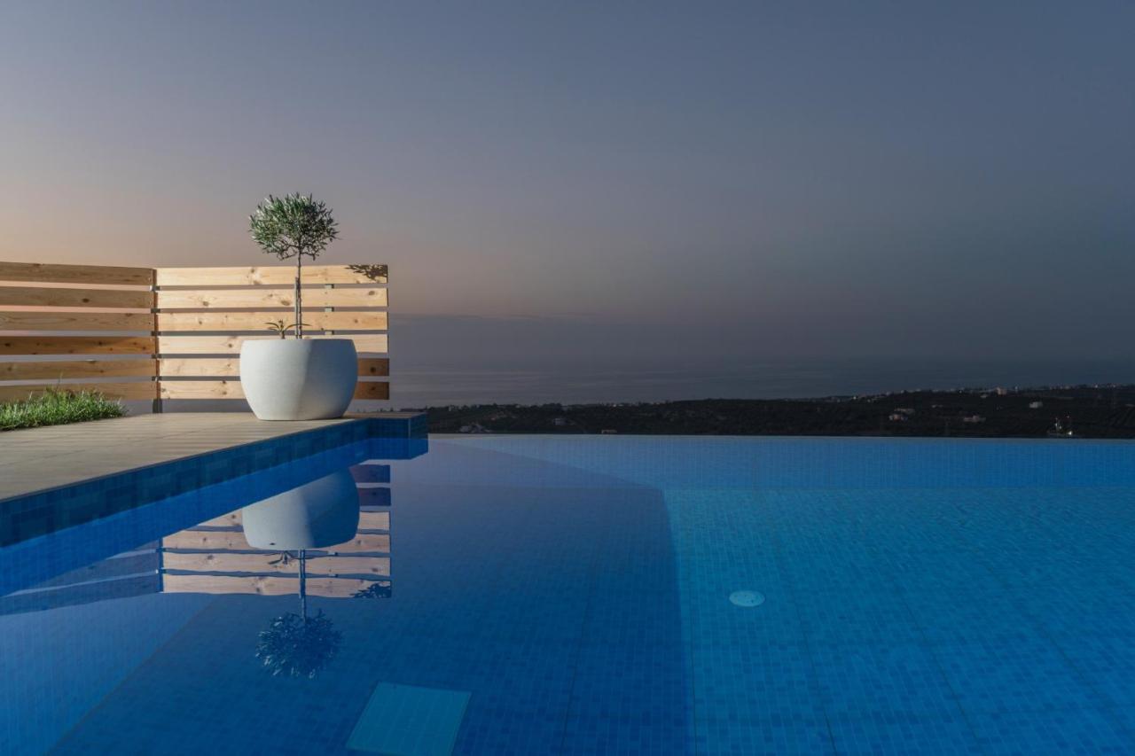 Alkistis Villa With Amazing Sea View Maroulás Eksteriør bilde