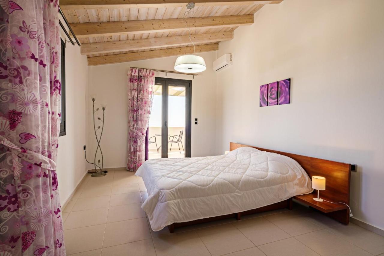 Alkistis Villa With Amazing Sea View Maroulás Eksteriør bilde