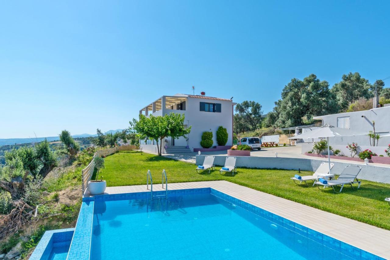 Alkistis Villa With Amazing Sea View Maroulás Eksteriør bilde