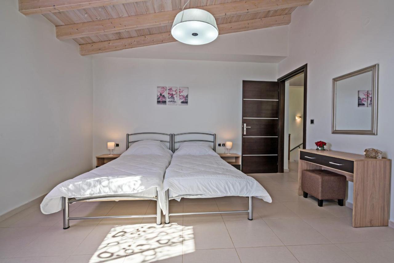 Alkistis Villa With Amazing Sea View Maroulás Eksteriør bilde