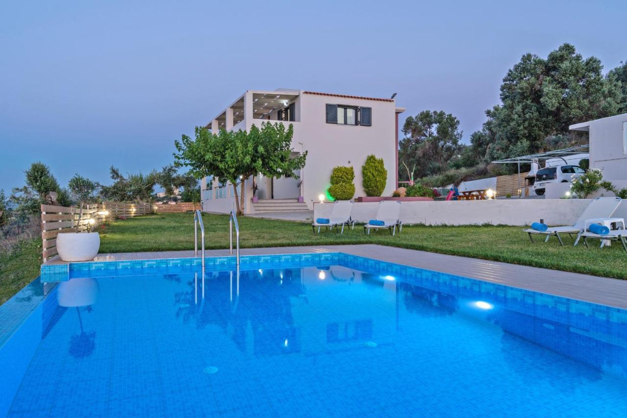 Alkistis Villa With Amazing Sea View Maroulás Eksteriør bilde